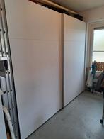 Schuifdeurkast garage/bijkeuken, Huis en Inrichting, Kasten | Kledingkasten, 25 tot 50 cm, Gebruikt, Ophalen