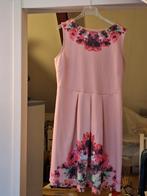 Mooi feestjurkje met bloemenprint, Zo goed als nieuw, Roze, BODYFLIRT, Boven de knie