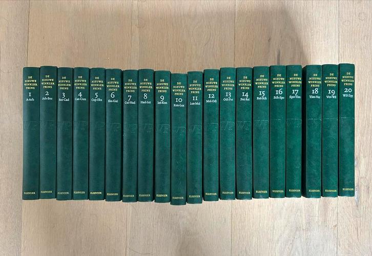 De Nieuwe Winkler Prins - Complete Set (20 delen), Boeken, Encyclopedieën, Zo goed als nieuw, Complete serie, Algemeen, Ophalen