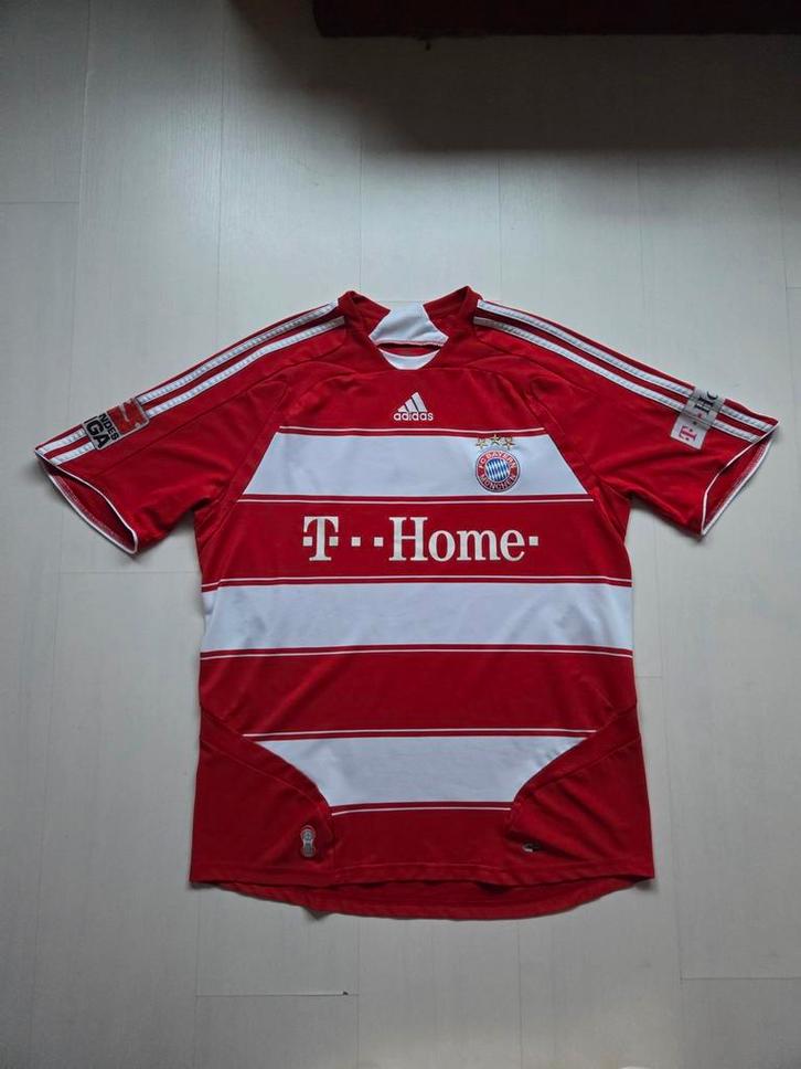 Origineel thuisshirt Bayern München 2008/2009 Ribéry #7 L/XL, Sport en Fitness, Voetbal, Zo goed als nieuw, Shirt, Maat L, Ophalen of Verzenden