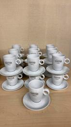 Kop en schotels 19 stuks horeca restanten, Ophalen, Zo goed als nieuw