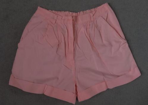 (KB04) Korte broek – 2x zacht en hard roze – maat 38, Kleding | Dames, Broeken en Pantalons, Zo goed als nieuw, Maat 38/40 (M)