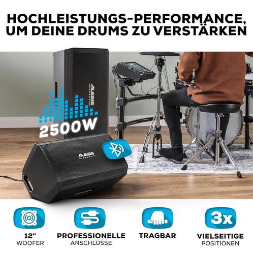 Alesis 12" 2500 watt incl bon en garantie!, Muziek en Instrumenten, Versterkers | Keyboard, Monitor en PA, Nieuw, Monitor(versterker)