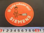 sticker Ik zuig schoon met SIEMENS stofzuiger, Ophalen, Zo goed als nieuw