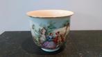 Vintage bloempot FRAGONARD Ø 26cm Aziatisch, Tuin en Terras, Bloempotten, 25 tot 40 cm, Overige materialen, Rond, Binnen