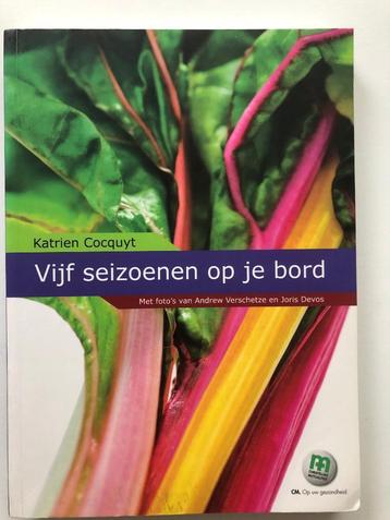 Vijf seizoenen op je bord beschikbaar voor biedingen