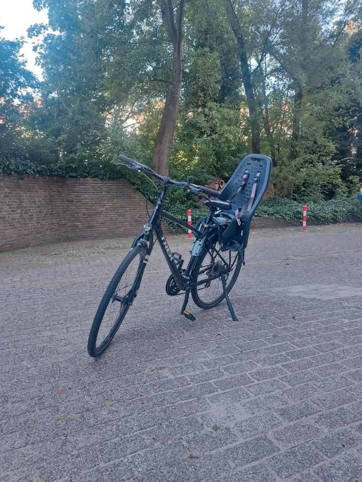 Trek Hybride Fiets met Kinderzitje – Goede Staat, Fietsen en Brommers, Fietsen | Heren | Herenfietsen, Gebruikt, Overige merken