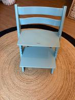 Stokke Tripp Trapp Aqua Blue Meegroeistoel, Ophalen, Gebruikt, Meegroeistoel, Aanschuifbaar