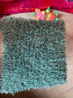 Kussen blauw 45x45 = 95% Katoen, Ophalen of Verzenden, Zo goed als nieuw, Blauw, Vierkant