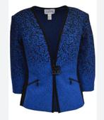 Joseph Ribkoff prachtig blauw/zwart chique jas mt 42, Overige kleuren, ., Maat 42/44 (L), Joseph Ribkoff