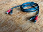 RCA - Tulp Stereo verlengkabel interlinks 120cm, Audio, Tv en Foto, Audiokabels en Televisiekabels, Ophalen of Verzenden, Gebruikt