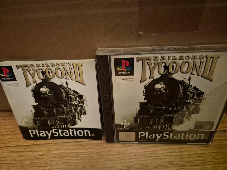 Railroad Tycoon II 2 ps1, Spelcomputers en Games, Games | Sony PlayStation 1, Zo goed als nieuw, 1 speler, Vanaf 3 jaar, Ophalen of Verzenden