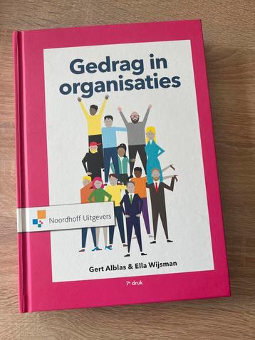 Gedrag in organisaties - Alblas & Wijsman beschikbaar voor biedingen