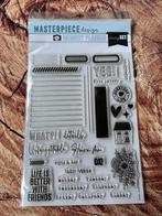 Masterpiece design memory planner stempel set nieuw, Ophalen of Verzenden, Nieuw, Clearstamp