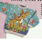 Bambi trui breipatroon, Verzenden, Zo goed als nieuw, Breien, Patroon of Boek