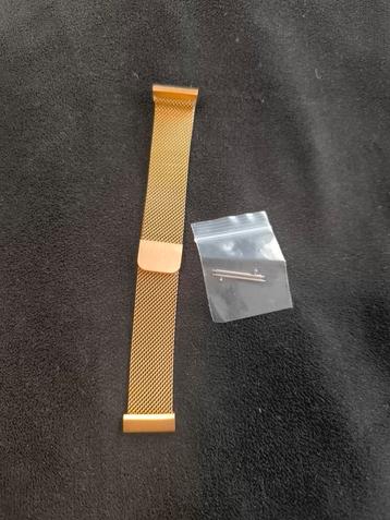 Garmin 18mm Milanese bandje - Brons/Rose goud - Nieuw beschikbaar voor biedingen