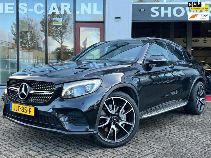 Mercedes-Benz GLC-klasse Coupé AMG 43 4MATIC | Dak| Distron, Auto's, Mercedes-Benz, Bedrijf, Te koop, GLC Coupé, 360° camera, 4x4