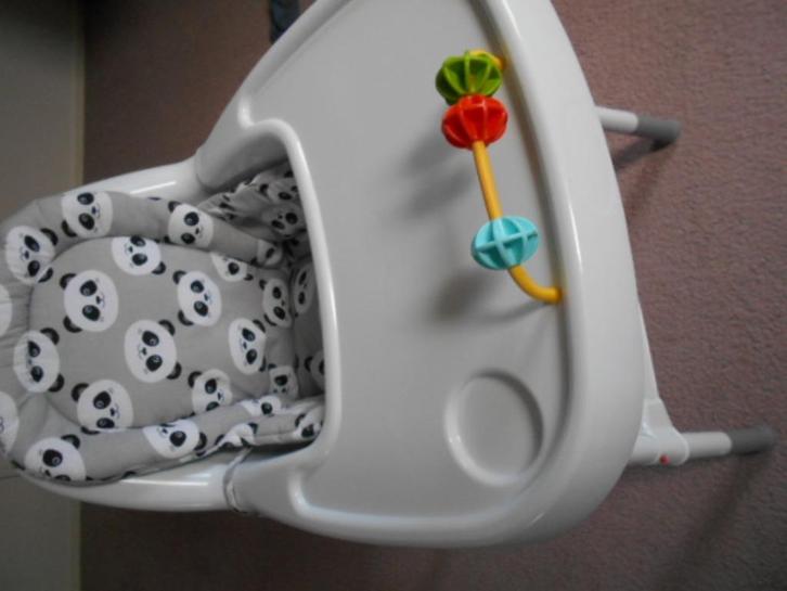 Kinderstoel, Kinderen en Baby's, Kinderstoelen, Gebruikt, Overige typen, Aanschuifbaar, Afneembaar eetblad, Gordel(s), Stoelverkleiner
