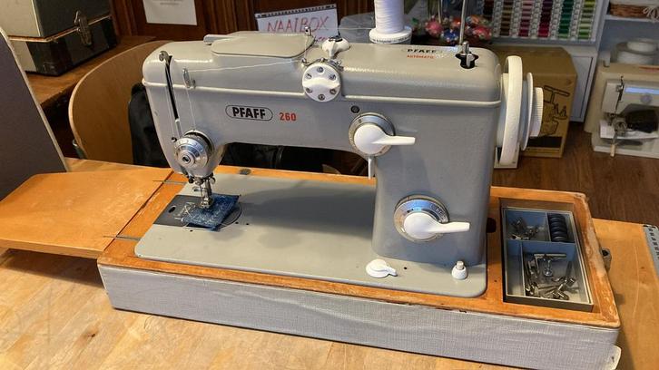 Pfaff 260 automatic, Hobby en Vrije tijd, Naaimachines en Toebehoren, Gebruikt, Naaimachine, Pfaff, Industrieel, Ophalen of Verzenden