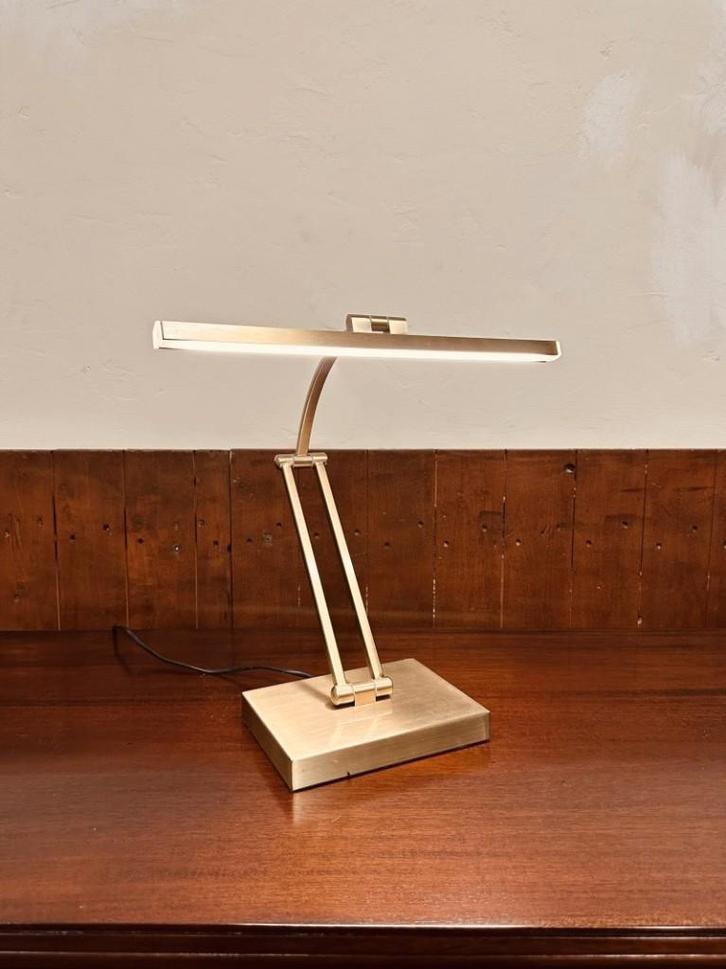 Klassieke Messing Pianolamp Bureaulamp, Antiek en Kunst, Antiek | Kantoor en Zakelijk, Ophalen