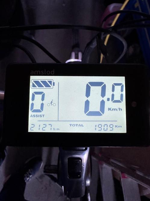 electrische Amslod fiets, type Croft, net geen 2000 km, Fietsen en Brommers, Elektrische fietsen, Zo goed als nieuw, Overige merken