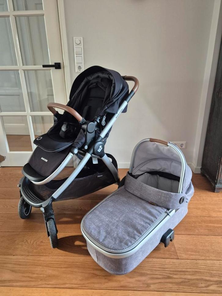 Maxi-Cosi Andorra 2 combiwagen kinderwagen + Oria reiswieg, Kinderen en Baby's, Kinderwagens en Combinaties, Zo goed als nieuw