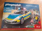 Politie Porsche, Hobby en Vrije tijd, Modelbouw | Auto's en Voertuigen, Auto, Groter dan 1:32, Zo goed als nieuw, Ophalen