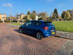 Volkswagen Polo 1.0 TSI R Line Edition 95pk 7-DSG 2021 Blauw, Auto's, Stof, Zwart, 95 pk, Origineel Nederlands