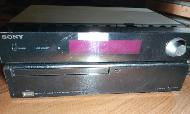 Sony CD / USB / FM speler model HCD-HX3, Audio, Tv en Foto, Stereo-sets, Gebruikt, Cd-speler, Sony, Losse componenten, MP3-aansluiting