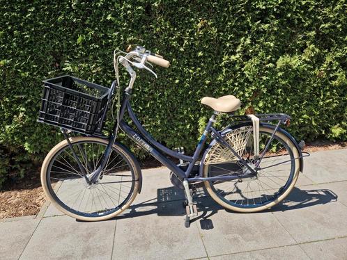 cortina 28inch donkerblauw  7 versnellingen, Fietsen en Brommers, Fietsen | Dames | Moederfietsen, Gebruikt, Overige merken, 0 zitjes