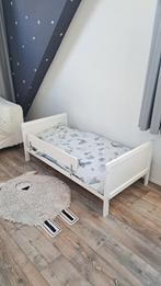 Peuterbed 140x70 met bedhekje, Kinderen en Baby's, Kinderkamer | Bedden, Ophalen, 140 tot 160 cm, 70 tot 85 cm, Matras