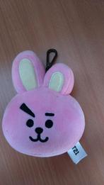 BT21 BTS cooky pluche sleutelhanger knuffel roze, Ophalen of Verzenden, Nieuw, Roze, Overige typen