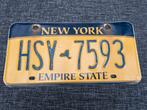 Kentekenplaat New York USA Nummerplaat nummerbord License NY, Verzamelen, Ophalen of Verzenden, Gebruikt, Auto's