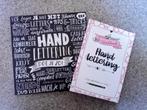 Handlettering doe je zo (Karin Luttenberg) + werkboek, Ophalen of Verzenden, Zo goed als nieuw, Tekenen en Schilderen