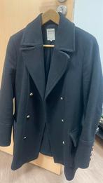 Zara black buttoned jacket (golden buttons) winter coat, Maat 42/44 (L), Ophalen of Verzenden, Jasje, Gedragen