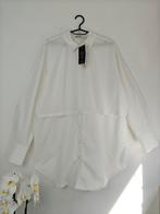 NA-KD Nieuw Cropped Shirt/Jurk 2 in 1 - Maat L, NA-KD, Wit, Maat 42/44 (L), Nieuw