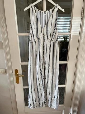 🌺Jurk zgan LASCANA mt 42 viscose creme / zwart beschikbaar voor biedingen