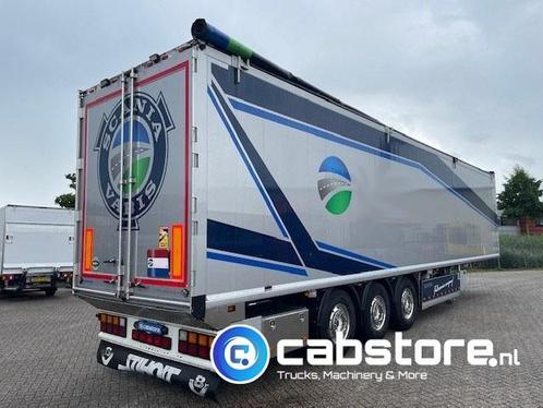 knapen K100 3-assige WALKING FLOOR oplegger - 90m3 - Bouwjaa, Auto's, Vrachtwagens, Bedrijf, Te koop, Lichtmetalen velgen, Aanhangers en Opleggers