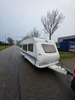 Hobby De Luxe 520 TMF - 2008 - Mover & Voortent, Caravans en Kamperen, Caravans, Mover, Rondzit, Hobby, Particulier