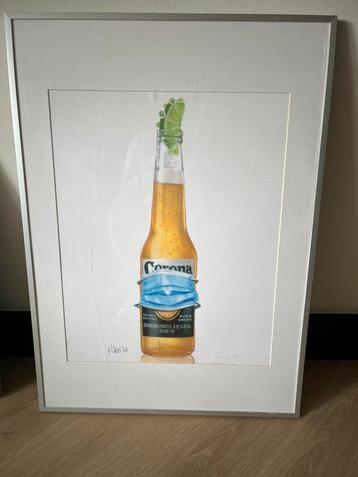 Aquarel Corona beschikbaar voor biedingen