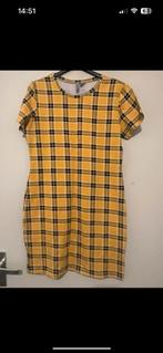 Jurk l, Kleding | Dames, Jurken, H&M, Geel, Maat 42/44 (L), Ophalen of Verzenden