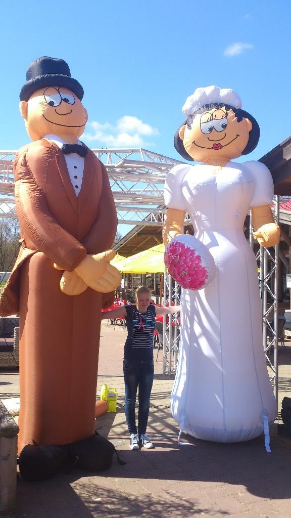 Huur opblaasbaar bruidspaar, Ophalen, Zo goed als nieuw, Overige