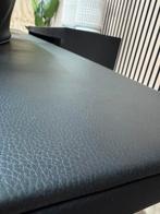 ZGAN Rolf Benz Dono Hoekbank Leer - Zwart - 358 x 262, Huis en Inrichting, Ophalen, Rolf benz dono design hoekbank leer zwart top merk