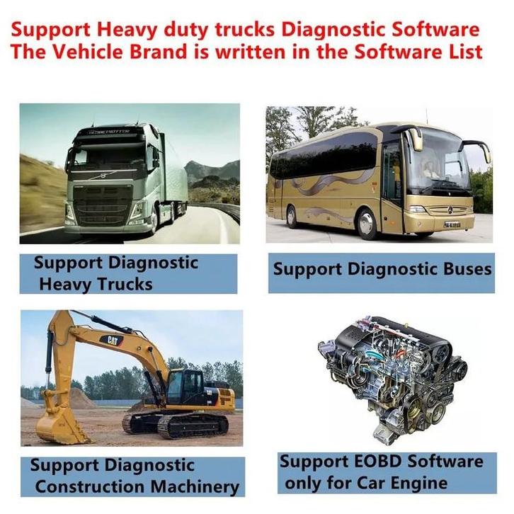Launch vrachtwagen diagnose graafmachines shovels daf man, Auto diversen, Autogereedschap, Nieuw, Ophalen of Verzenden