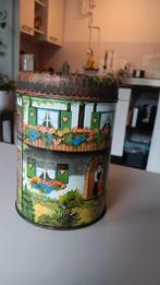 Blik met boerderijafbeelding., Verzamelen, Ophalen of Verzenden, Gebruikt, Overige, Overige merken