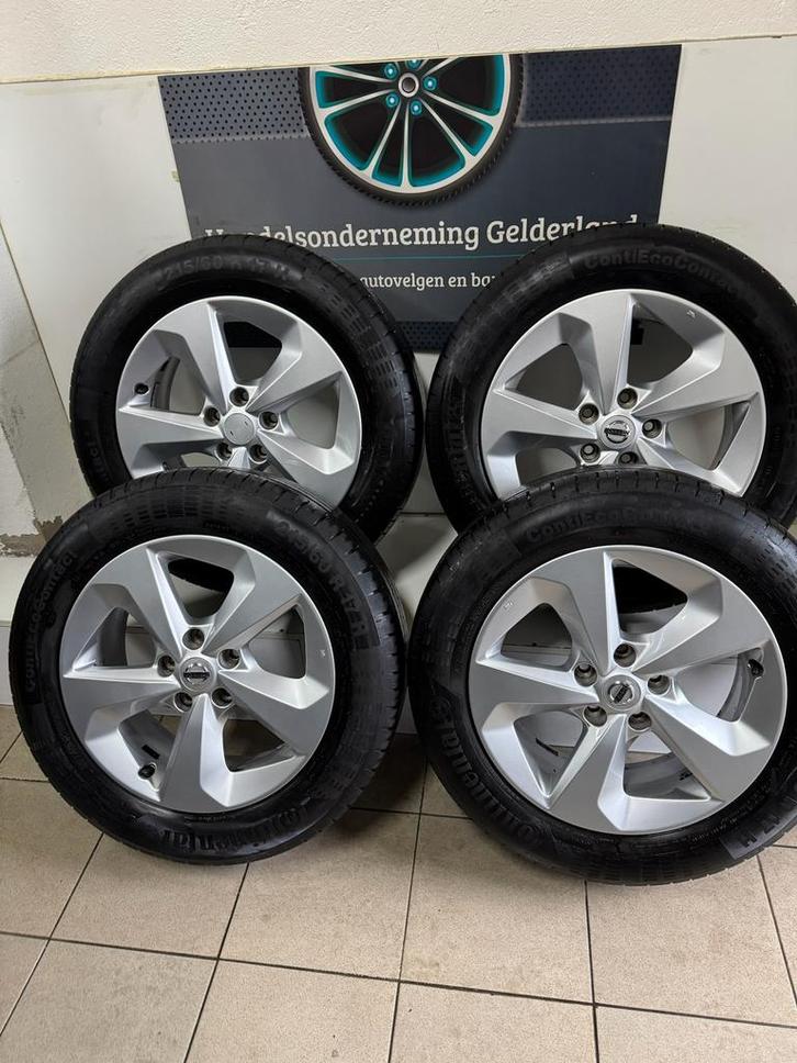 Nissan Qashqai J11 17 inch velgen 215/60R17 zomerbanden, Auto-onderdelen, Banden en Velgen, Banden en Velgen, Zomerbanden, 17 inch
