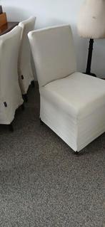 6x Linteloo Easy Living Eetkamerstoelen, Ophalen, Gebruikt, Shabby, Wit