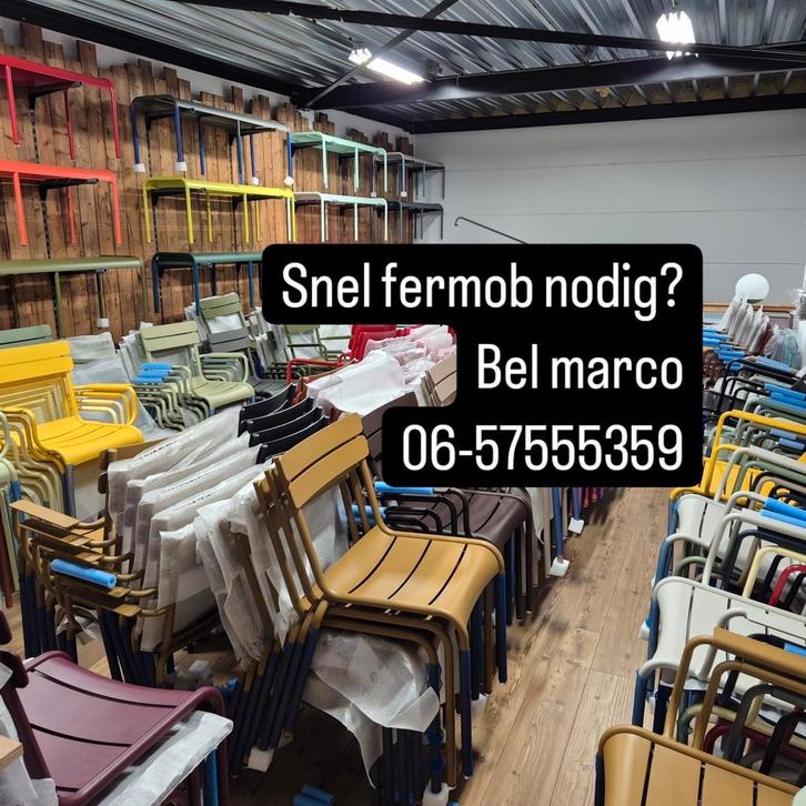Fermob to go fermob Luxembourg tuinmeubels uit voorraad, Tuin en Terras, Tuinstoelen, Nieuw, Ophalen