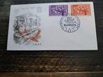 FDC Frankrijk Europa 1962 onbeschreven, Postzegels en Munten, Postzegels | Eerstedagenveloppen, Ophalen of Verzenden, Onbeschreven