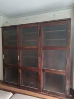 Grote kledingkast met schuifdeuren / linnenkast, Huis en Inrichting, Ophalen, Gebruikt, 200 cm of meer, Modern